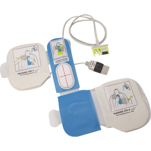 &eacute;lectrodes pour appareil de d&eacute;monstration de RCR CPR-D, Zoll AED Plus Pour, Non m&eacute;dical Equipex