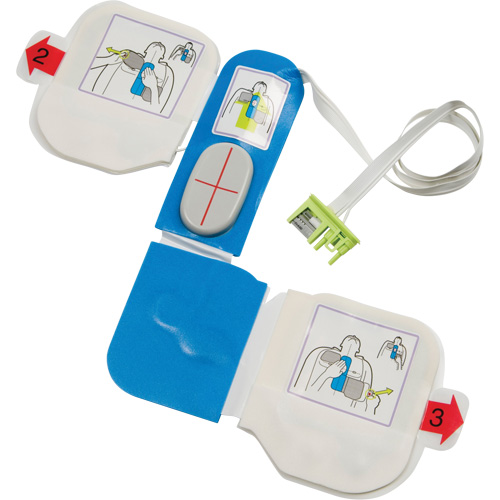 &eacute;lectrodes de formation CPR-D-Padz, Zoll AED Plus Pour, Non m&eacute;dical Equipex