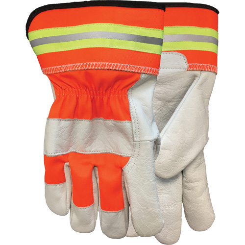 Flashback Fitters Gloves, Large, Grain Buffalo Palm Equipex