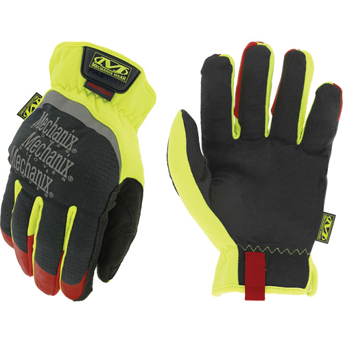 Gants r&eacute;sistant aux coupures haute visibilit&eacute; D4-360 FastFit, Taille 8, Enveloppe en TrekDry, ASTM ANSI niveau A4/EN 388 niveau D Equipex