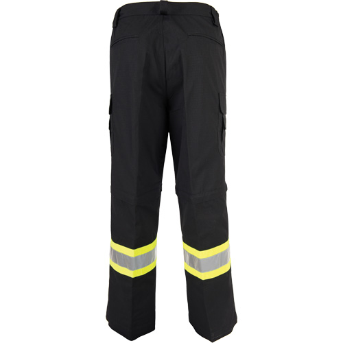 All-Season High Visibility Ventilated Pants, Poly-Cotton, 50, Black Equipex