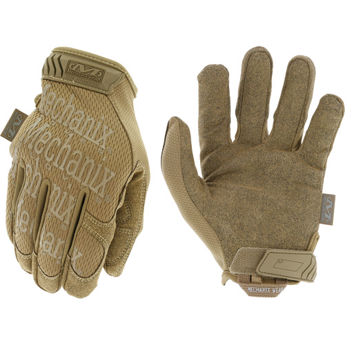 The Original&reg; Coyote Work Gloves, Synthetic Palm, Size 8 Equipex
