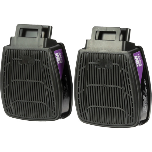 Cartouche & filtre pour respirateur Secure Click, Combinaison cartouche et filtre contre les particules pour gaz/vapeurs, Vapeurs organiques/P100 Equipex