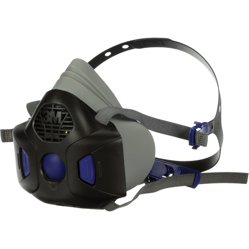 Respirateur r&eacute;utilisable &agrave; demi-masque s&eacute;rie HF-800 Secure Click, Silicone, Grand Equipex