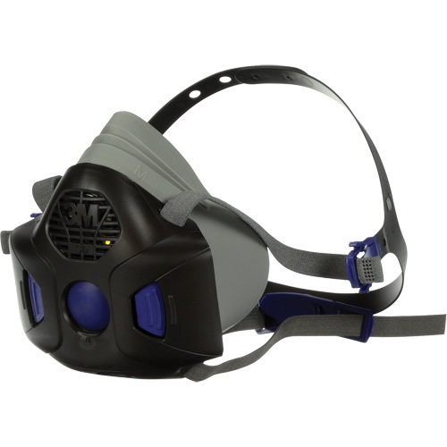 Respirateur r&eacute;utilisable &agrave; demi-masque s&eacute;rie HF-800 Secure Click, Silicone, Moyen Equipex