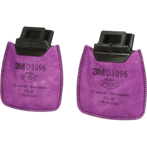 Secure Click Filter, Particulate Filter with Nuisance Vapour Relief, Acid Gas/P100 Equipex