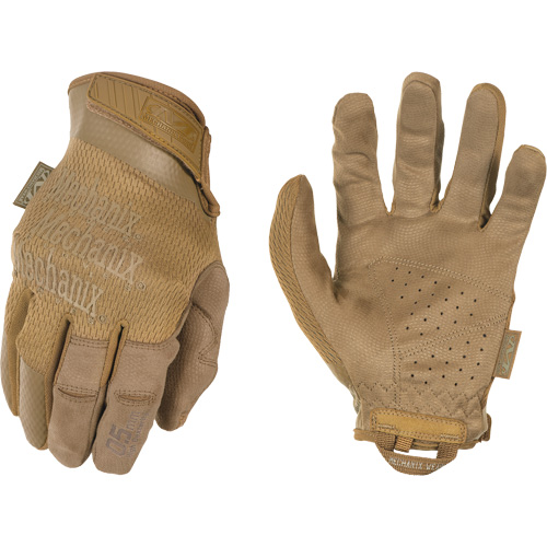 Coyote Tactical Shooting Gloves, Synthetic Palm, Size Small/8 Equipex