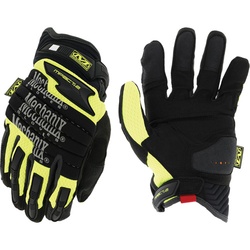 M-Pact&reg; 2 Heavy-Duty Impact Gloves, 10/Large, Synthetic Palm, Hook & Loop Cuff Equipex