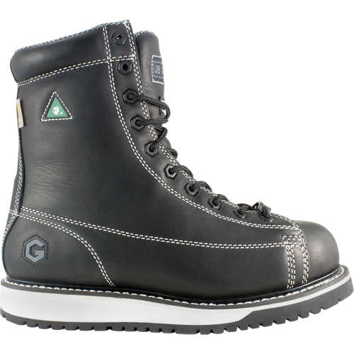 Rigger Work Boots, Leather, Steel Toe, Size 7, Impermeable Equipex