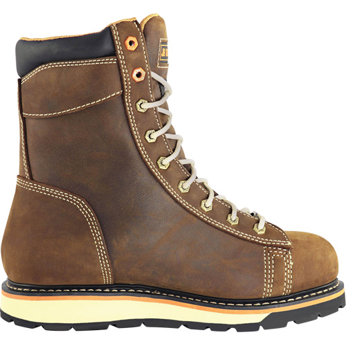 Rigger Work Boots, Leather, Steel Toe, Size 7, Impermeable Equipex