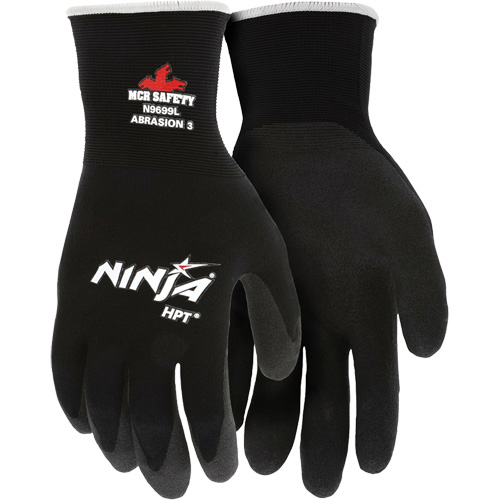 Gants enduits Ninja, Moyen, R&ecirc;vetement HPT, Calibre 15, Enveloppe en Nylon Equipex