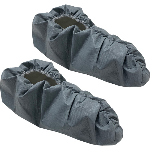 KleenGuard A40 Skid-Resistant Shoe Covers, Small, SMS, Grey Equipex