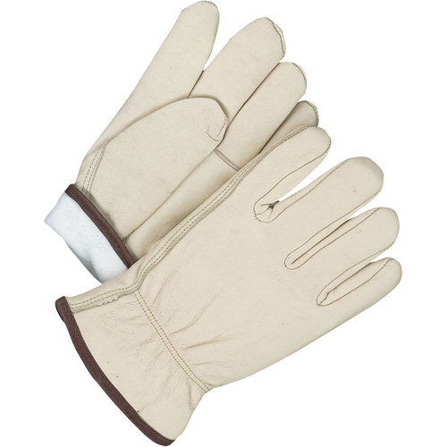 Gants pour conducteur/cordeur, 10, Paume en Cuir fleur de vache, Thinsulate Equipex
