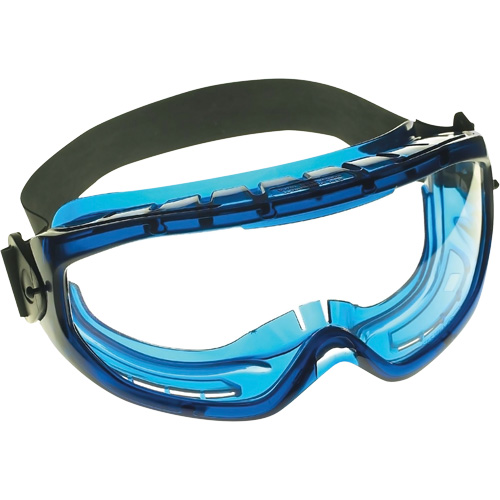 Lunettes de s&eacute;curit&eacute; Monogoggle OTG de KleenGuard, Lentille Transparent, Antibu&eacute;e, Ventilation Indirecte Equipex