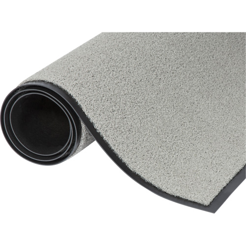 Tapis d'accueil Jasper, Essuie-pieds/grattoir, 2' x 3' x 5/16", Gris Equipex