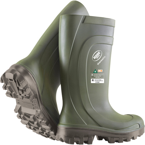 Thermolite Insulated Safety Boots, Polyurethane, Composite Toe, Size 6, Puncture Resistant Sole Equipex
