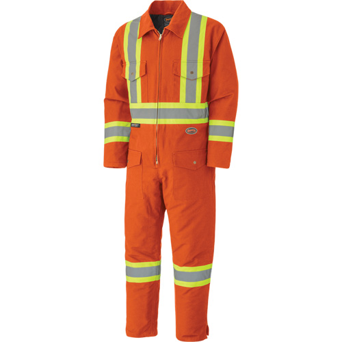 5540A Combinaison matelass&eacute;e, 2T-Grand, Orange Equipex