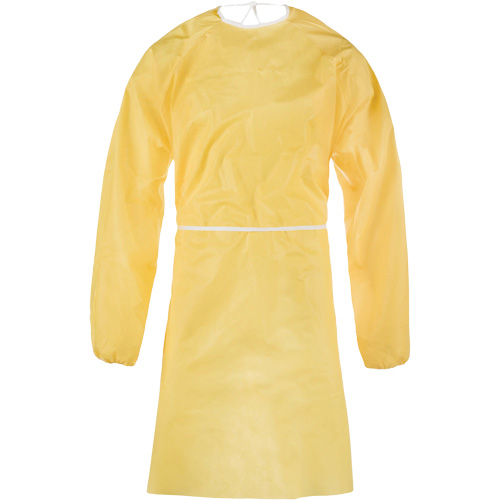 Blouse ChemMax 1, Taille unique, Jaune, Poly&eacute;thyl&egrave;ne/Polypropyl&egrave;ne Equipex
