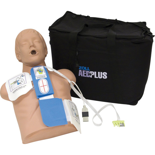 Trousse de d&eacute;monstration DEA, Zoll AED Plus Pour, Non m&eacute;dical Equipex