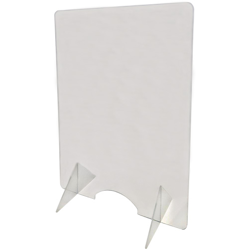 Countertop Safety Shield, 24" W x 32" H Equipex