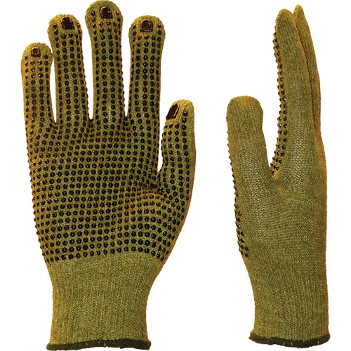 Gants r&eacute;sistants aux coupures Confortpicot, Taille 9, Calibre 10, Rev&ecirc;tement PVC, Enveloppe en Aramide, EN 388 niveau 3 Equipex