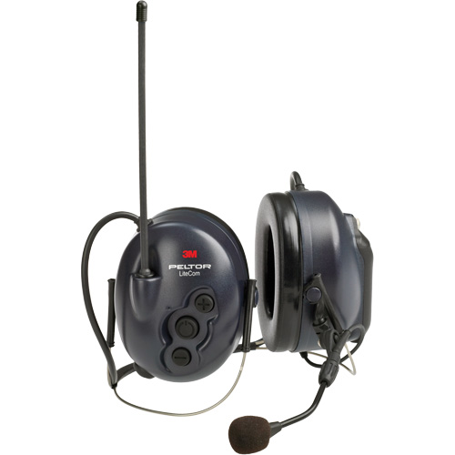 Peltor LiteCom FRS Headset, Neckband Style, 26 dB Equipex