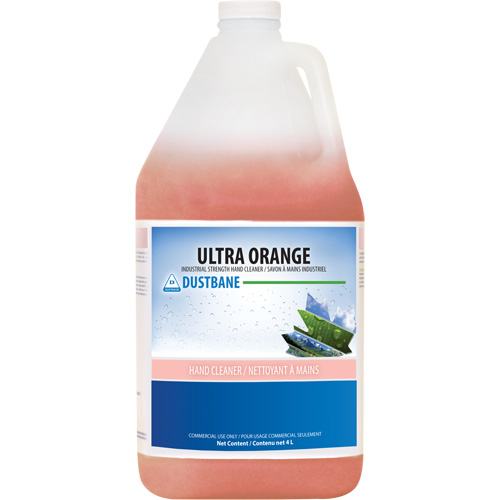 Ultra Orange Hand Cleaner, Liquid, 4 L, Jug, Scented Equipex