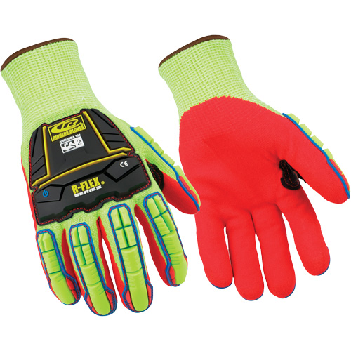Gants r&eacute;sistants aux coupures 085, Taille Petit/8, Calibre 13, Rev&ecirc;tement Nitrile, Enveloppe en PEHP, ASTM ANSI niveau A6 Equipex