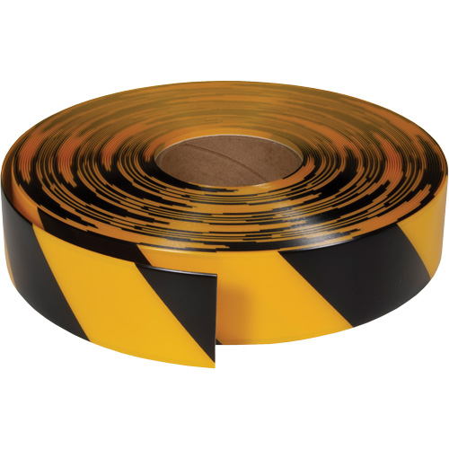 ArmorStripe&reg; Ultra Durable Floor Tape, 2" x 100', PVC, Black and Yellow Equipex