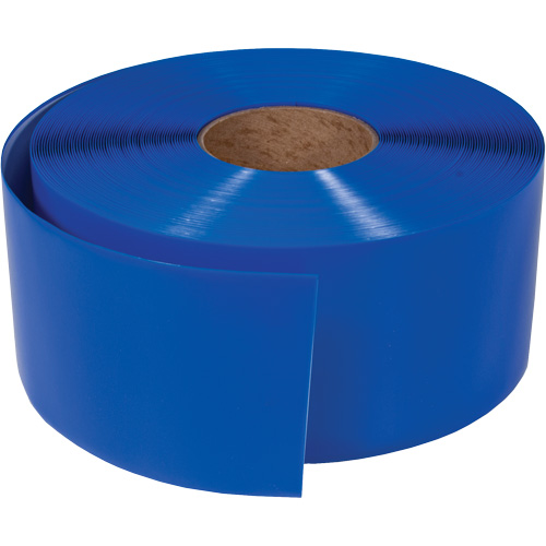 Ruban de marquage tr&egrave;s r&eacute;sistant pour plancher ArmorStripe, 4" x 100', PVC, Bleu Equipex