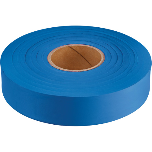 Ruban de signalisation Empire, 1" la x 600' lo, Bleu fluorescent Equipex
