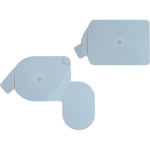 Supports de rechange pour &eacute;lectrodes de formation RCR Uni-Padz, Zoll AED 3 Pour, Non m&eacute;dical Equipex