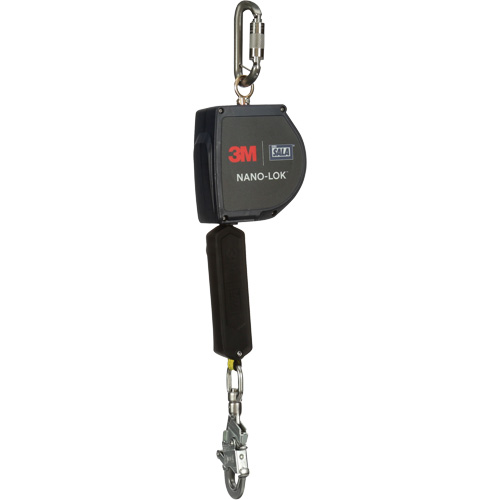 Nano-Lok Extended Length Self Retracting Lifeline, 20', Dyneema&reg;, Swivel Equipex