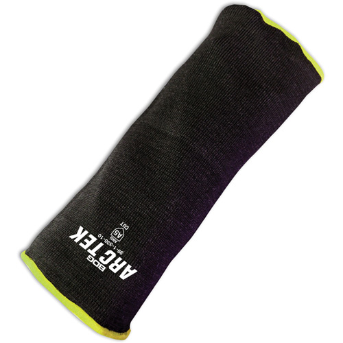 Arc Tek Cut Resistant Sleeve, Polyethylene/Steel, 18", ASTM ANSI Level A5, Black Equipex