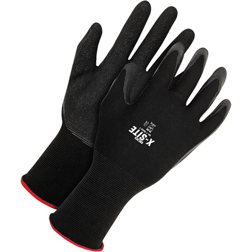 Gants enduits X-Site, 11, R&ecirc;vetement Latex, Calibre 15, Enveloppe en Nylon Equipex