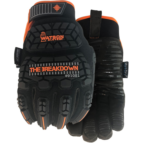 Gants de travail r&eacute;sistants aux coupures The Breakdown, Taille Petit, Enveloppe en Aramide/Polyester/Acier inoxydable, ASTM ANSI niveau A5 Equipex