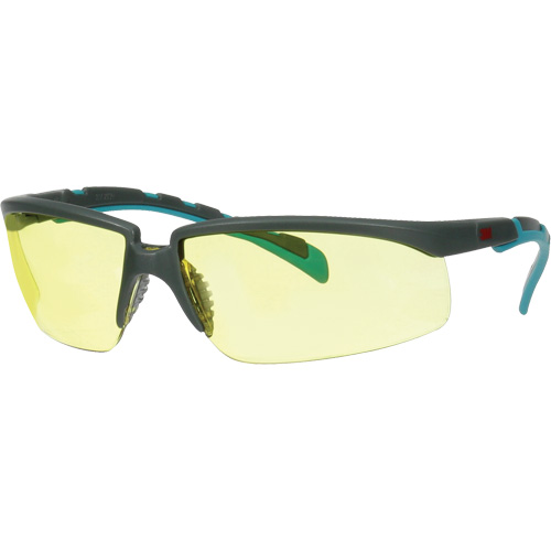 Solus 2000 Series Safety Glasses, Amber Lens, Anti-Fog/Anti-Scratch, ANSI Z87+ Equipex