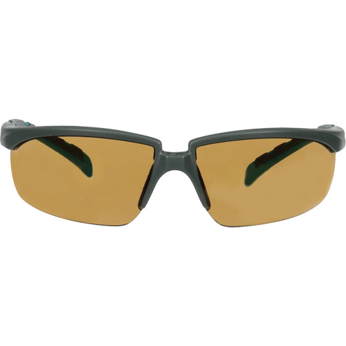Solus 2000 Series Safety Glasses, Brown Lens, Anti-Fog/Anti-Scratch, ANSI Z87+ Equipex
