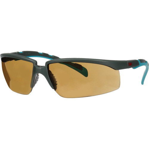 Solus 2000 Series Safety Glasses, Brown Lens, Anti-Fog/Anti-Scratch, ANSI Z87+ Equipex