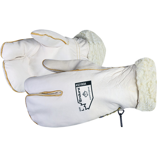 Endura&reg; Cowgrain Winter Mitt with Acrylic-Pile Lining, Size Large, Mitt Equipex