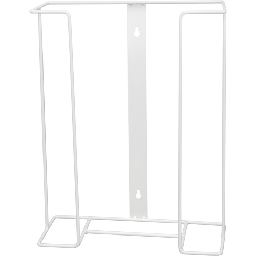 Distributeur de gants mural en fil m&eacute;tallique Equipex