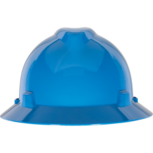 Casque de s&eacute;curit&eacute; &agrave; fente et bordure compl&egrave;te V-Gard, Suspension &agrave; douille, Non ventil&eacute; Equipex
