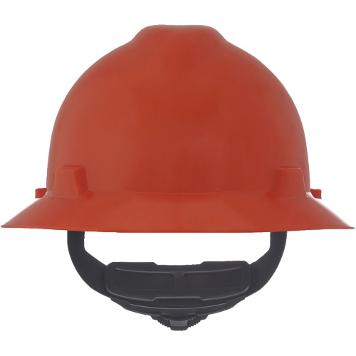 V-Gard&reg; Slotted Full-Brim Hardhat, Meets CSA Type 1, Ratchet Suspension, Non-Vented Equipex