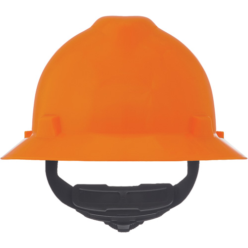 Casque de s&eacute;curit&eacute; &agrave; fente et bordure compl&egrave;te V-Gard, R&eacute;pond aux normes CSA type 1, Suspension Rochet, Non ventil&eacute; Equipex
