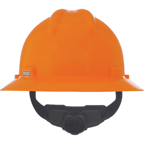 Casque de s&eacute;curit&eacute; &agrave; fente et bordure compl&egrave;te V-Gard, R&eacute;pond aux normes CSA type 1, Suspension Rochet, Non ventil&eacute; Equipex