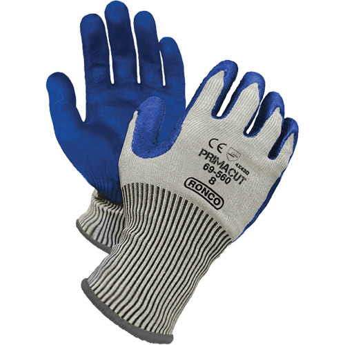 Gants r&eacute;sistant &agrave; la coupe PrimaCut, Taille 8, Calibre 13, Rev&ecirc;tement Nitrile, Enveloppe en PEHP, ANSI/ISEA 105 niveau 4/EN 388 niveau 5 Equipex