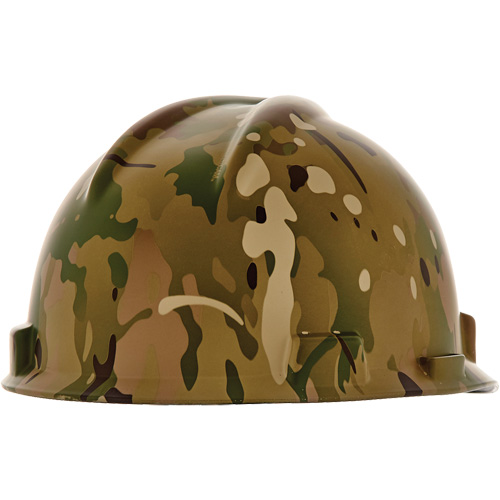 Casque de s&eacute;curit&eacute; Hydro Dip V-Gard, R&eacute;pond aux normes CSA type 1, Suspension Rochet, Non ventil&eacute; Equipex