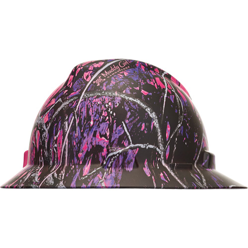 Casque de s&eacute;curit&eacute; &agrave; bordure compl&egrave;te Hydro Dip V-Gard, R&eacute;pond aux normes CSA type 1, Suspension Rochet, Non ventil&eacute; Equipex