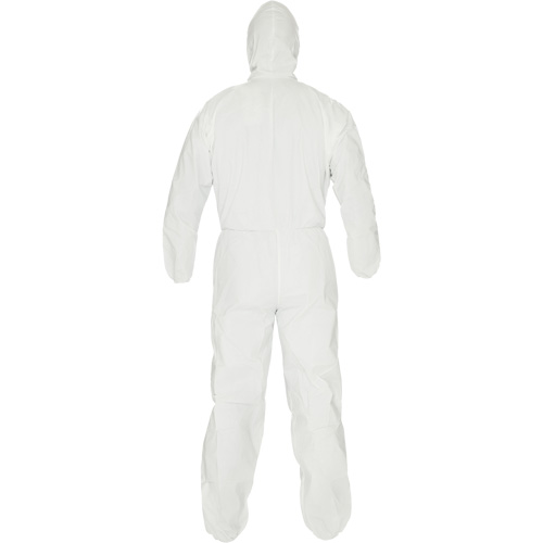 KleenGuard A40 Disposable Coveralls, Medium, White, Microporous Equipex