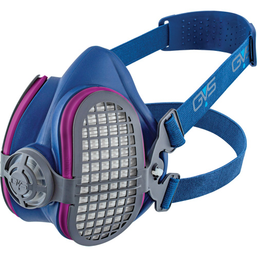 Respirateur NIOSH P100 Elipse avec filtre P100 de rechange, &eacute;lastom&egrave;re/Thermoplastique, Petit/Moyen Equipex